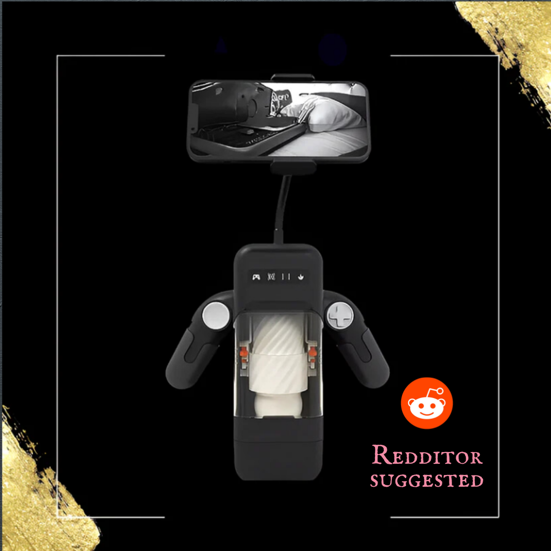 Genie-Ride™ (Reddit bro suggested) (Banana cleaner with phone holder)