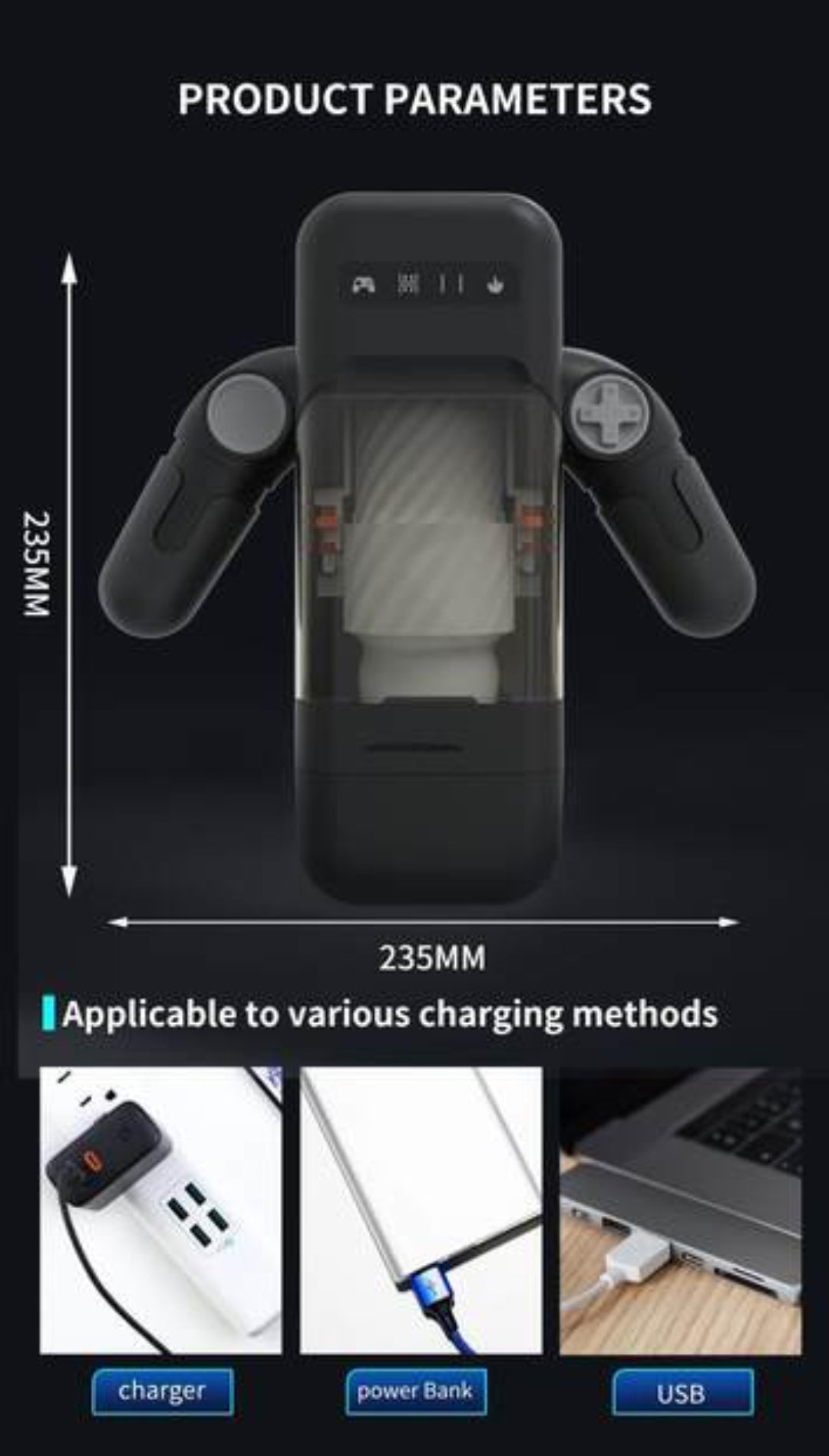 Genie-Ride™ (Reddit bro suggested) (Banana cleaner with phone holder)